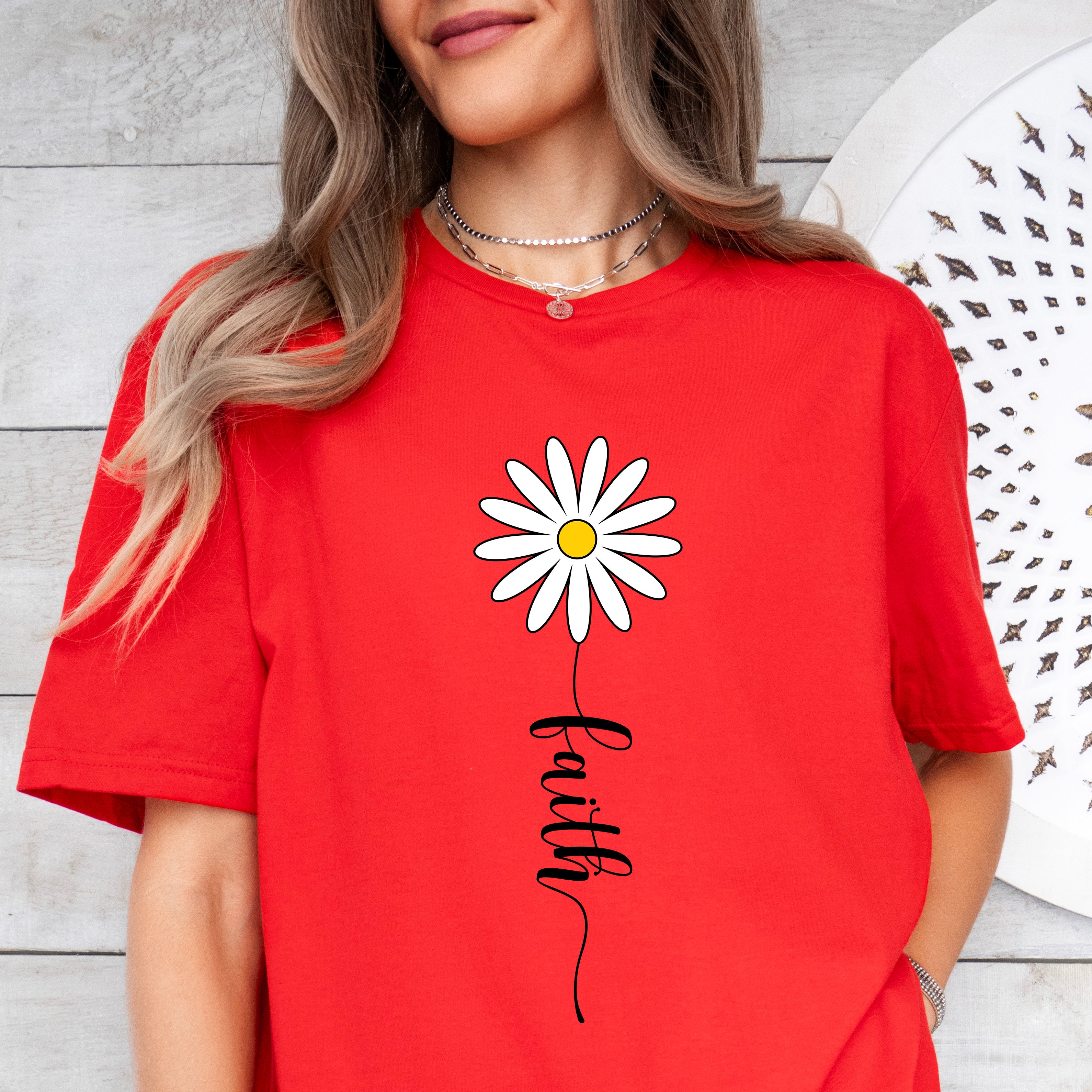 Faith Floral T-shirt