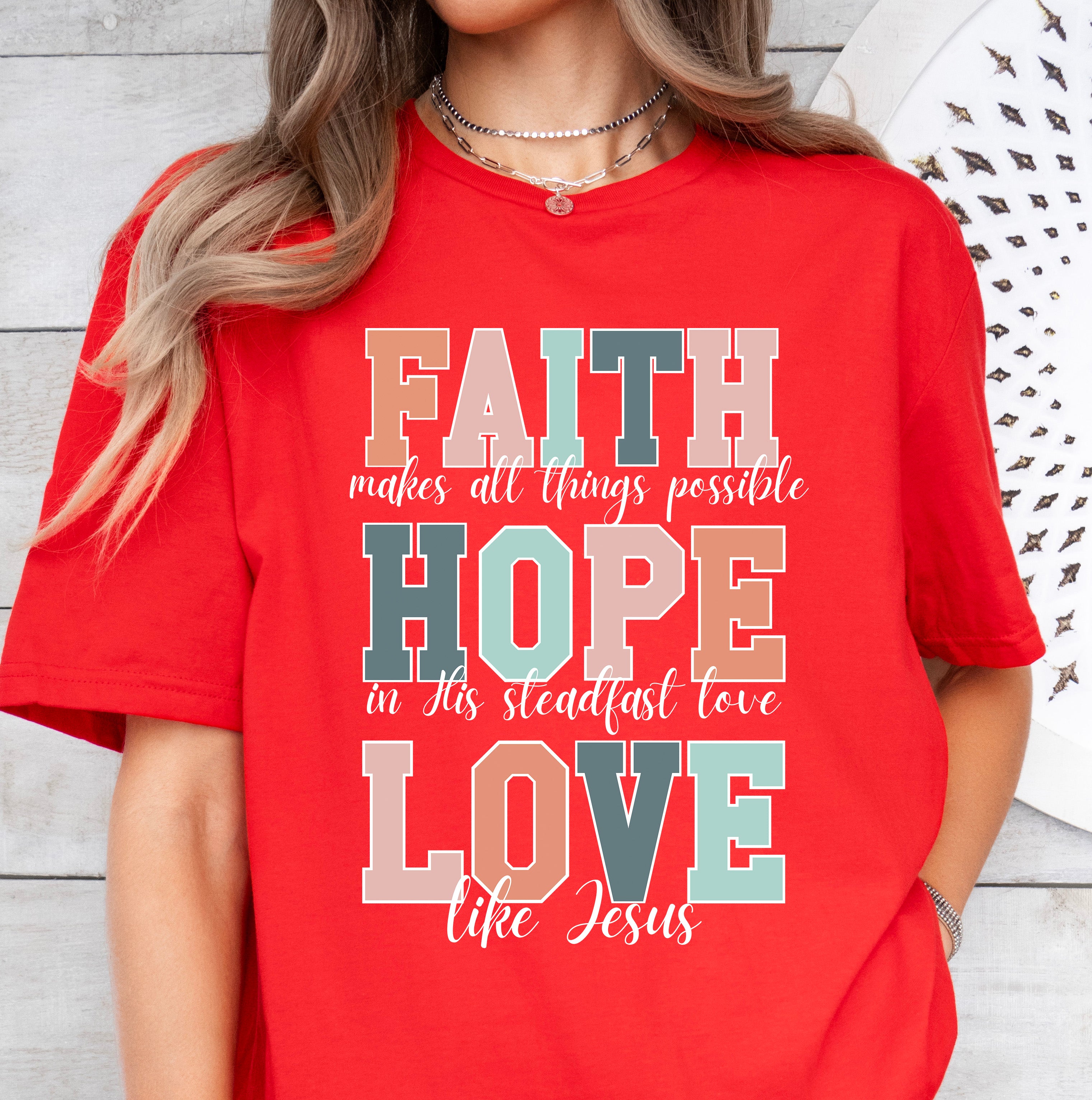 Faith Hope Love Tee