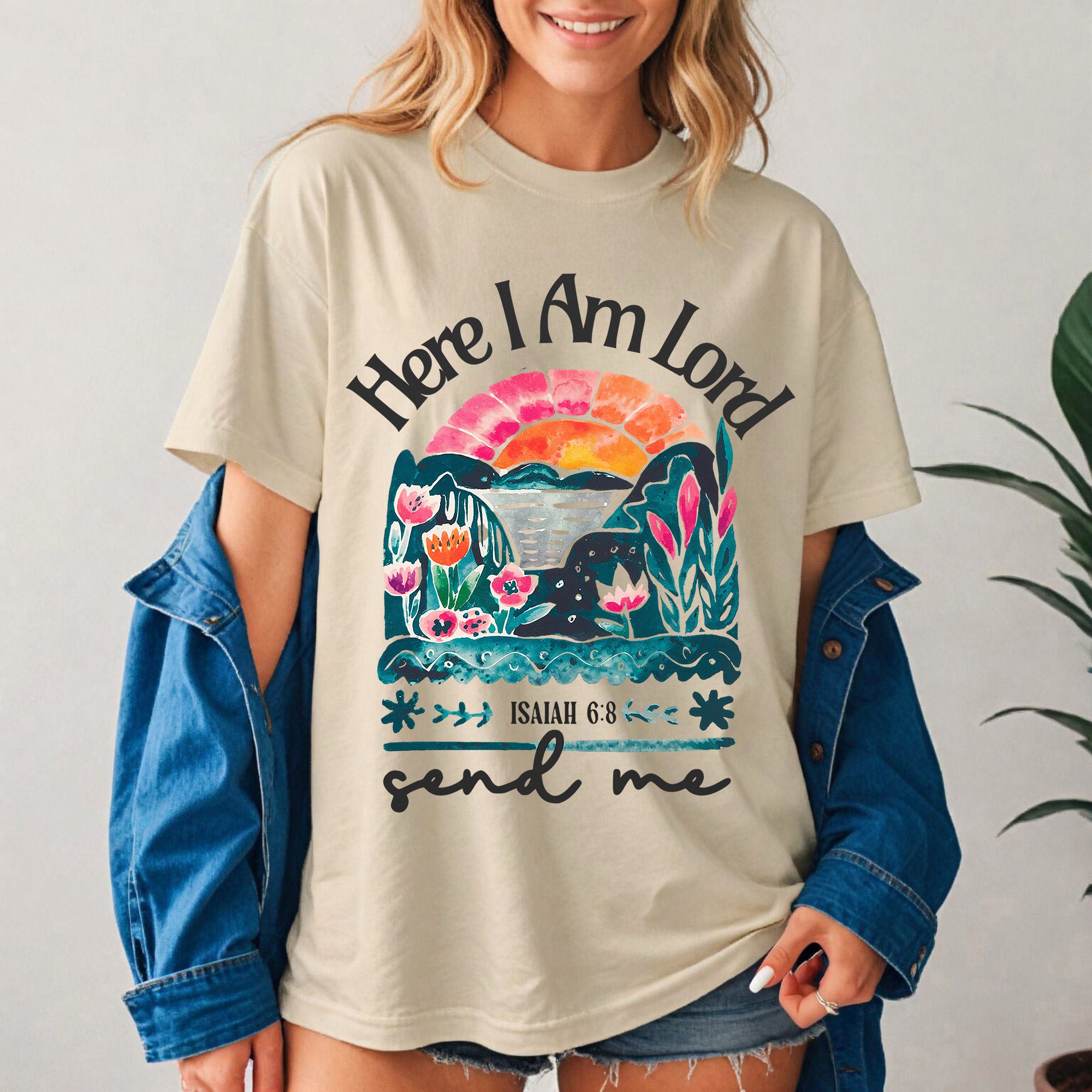 Here I am Lord T-shirt