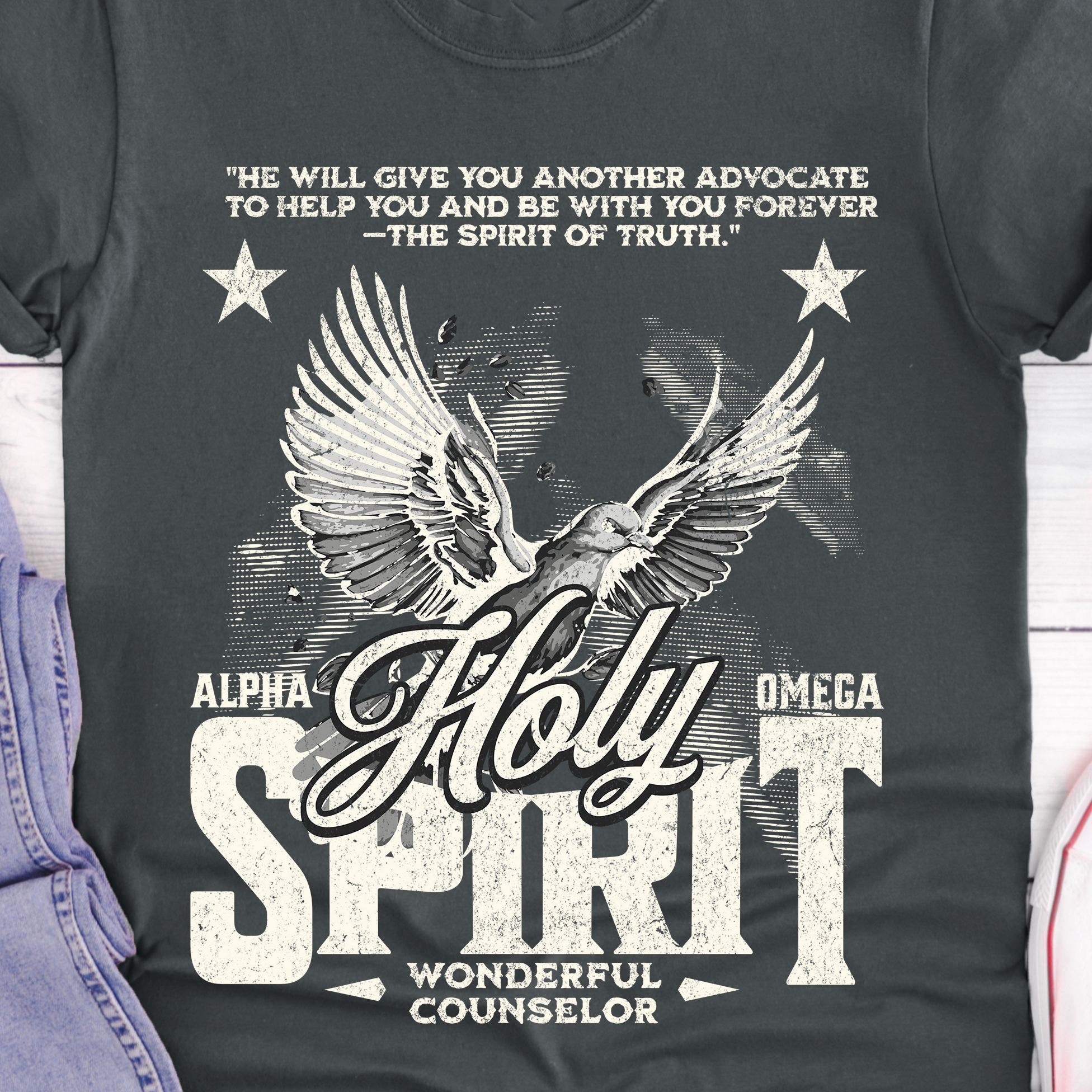 Holy Spirit Wonderful Counselor Tee