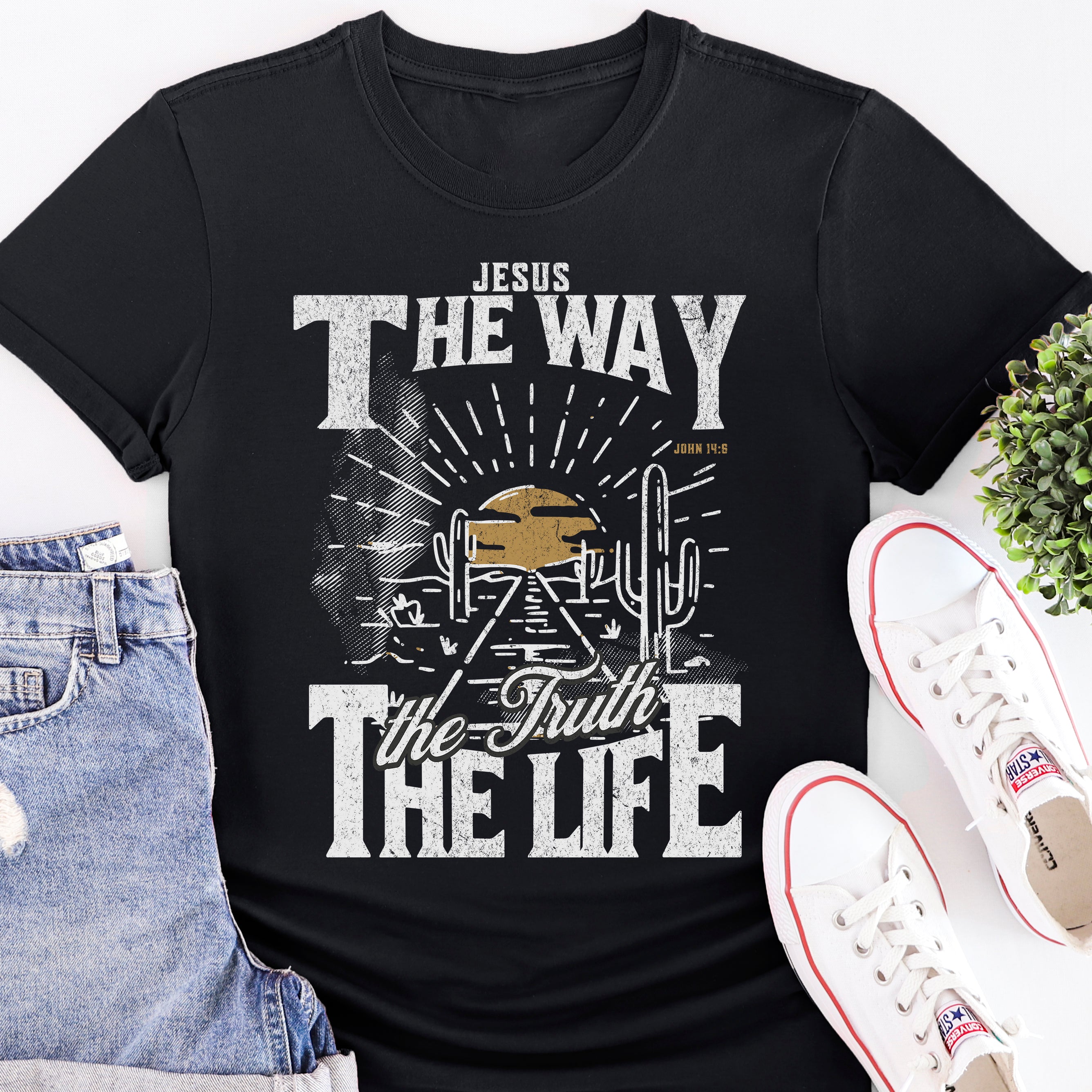 Jesus The Way The Truth the Life Tee