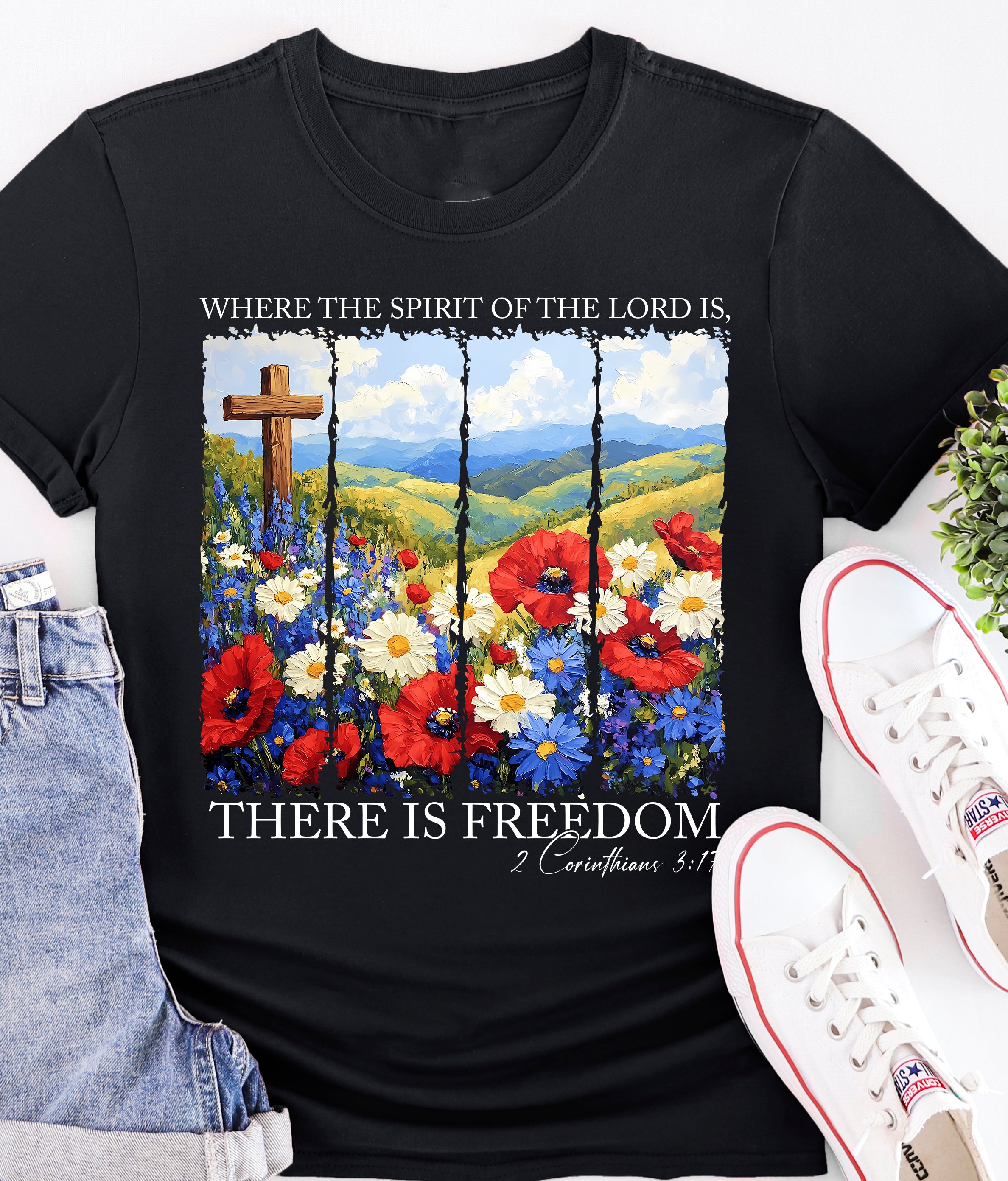 Where The Spirit of the LORD is There is Freedom Tee