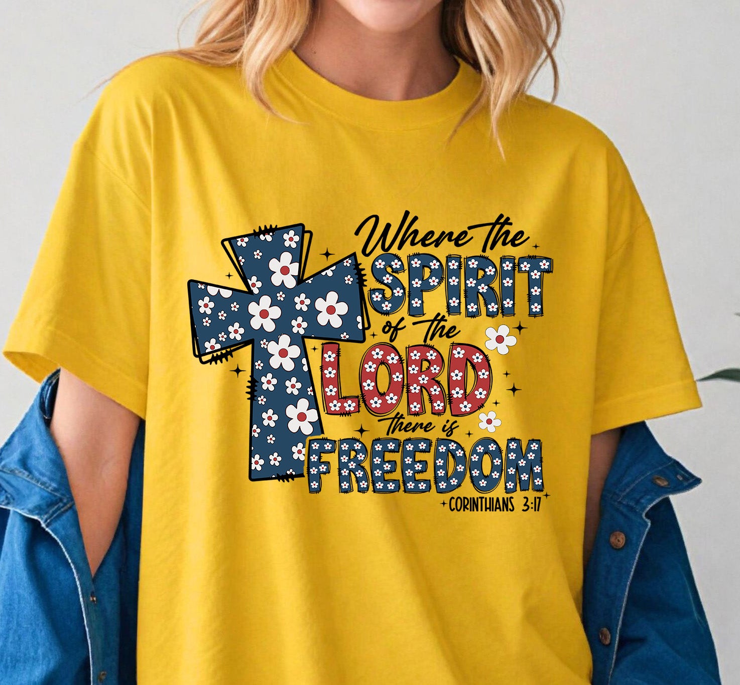 Where the Spirit of the Lord there is Freedom Tee