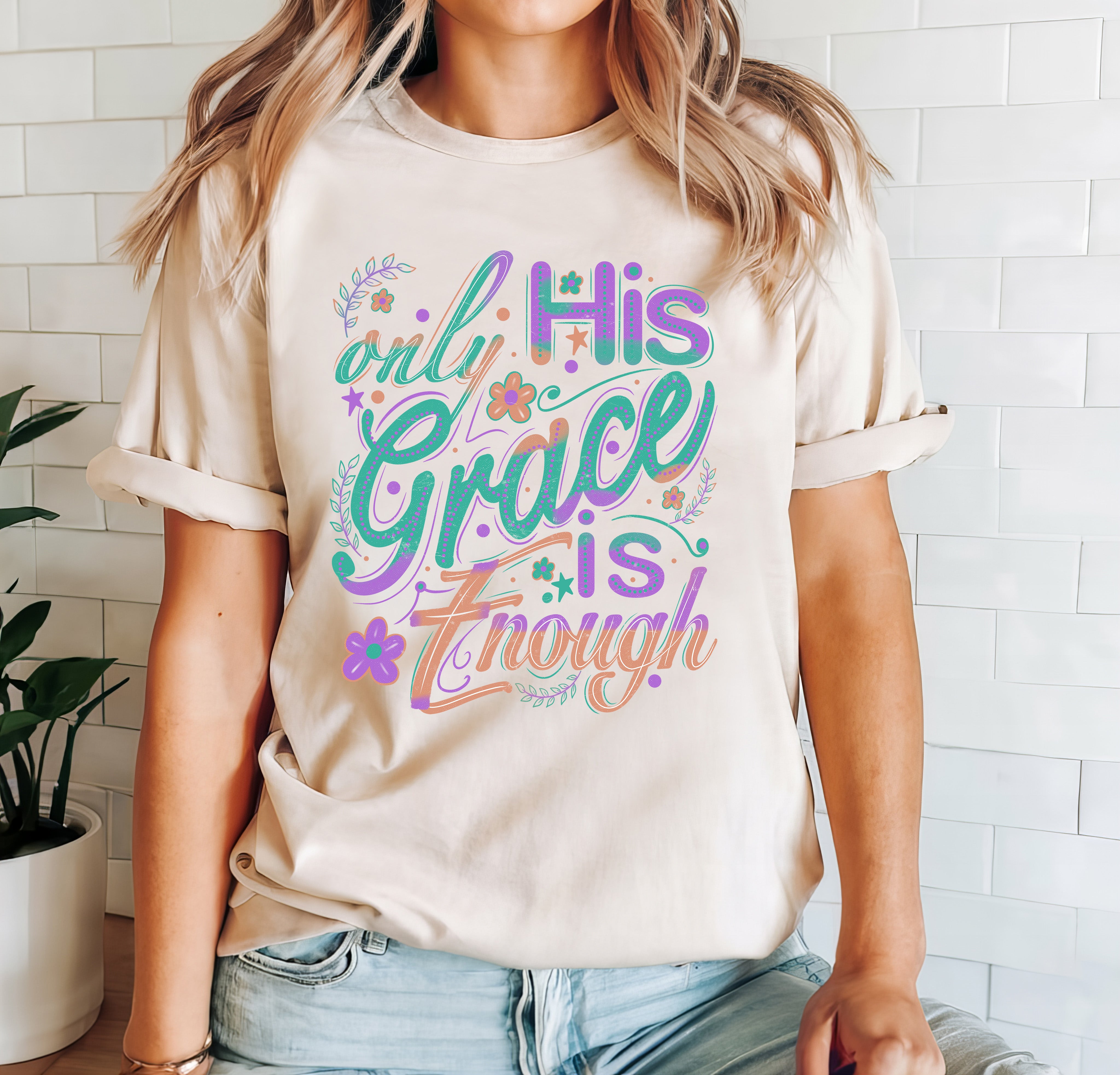 His Grace is Enough T-shirt