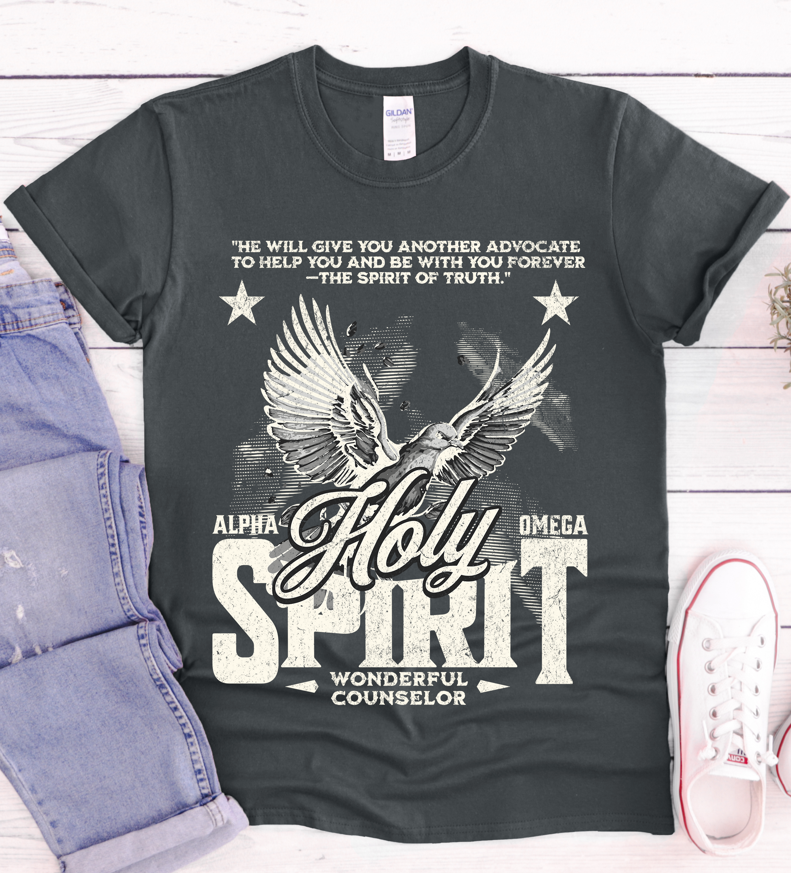 Holy Spirit Wonderful Counselor Tee