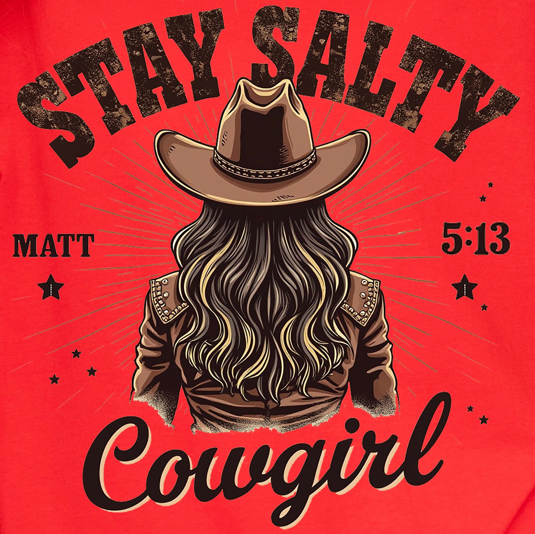 Stay Salty Cowgirl T-shirt