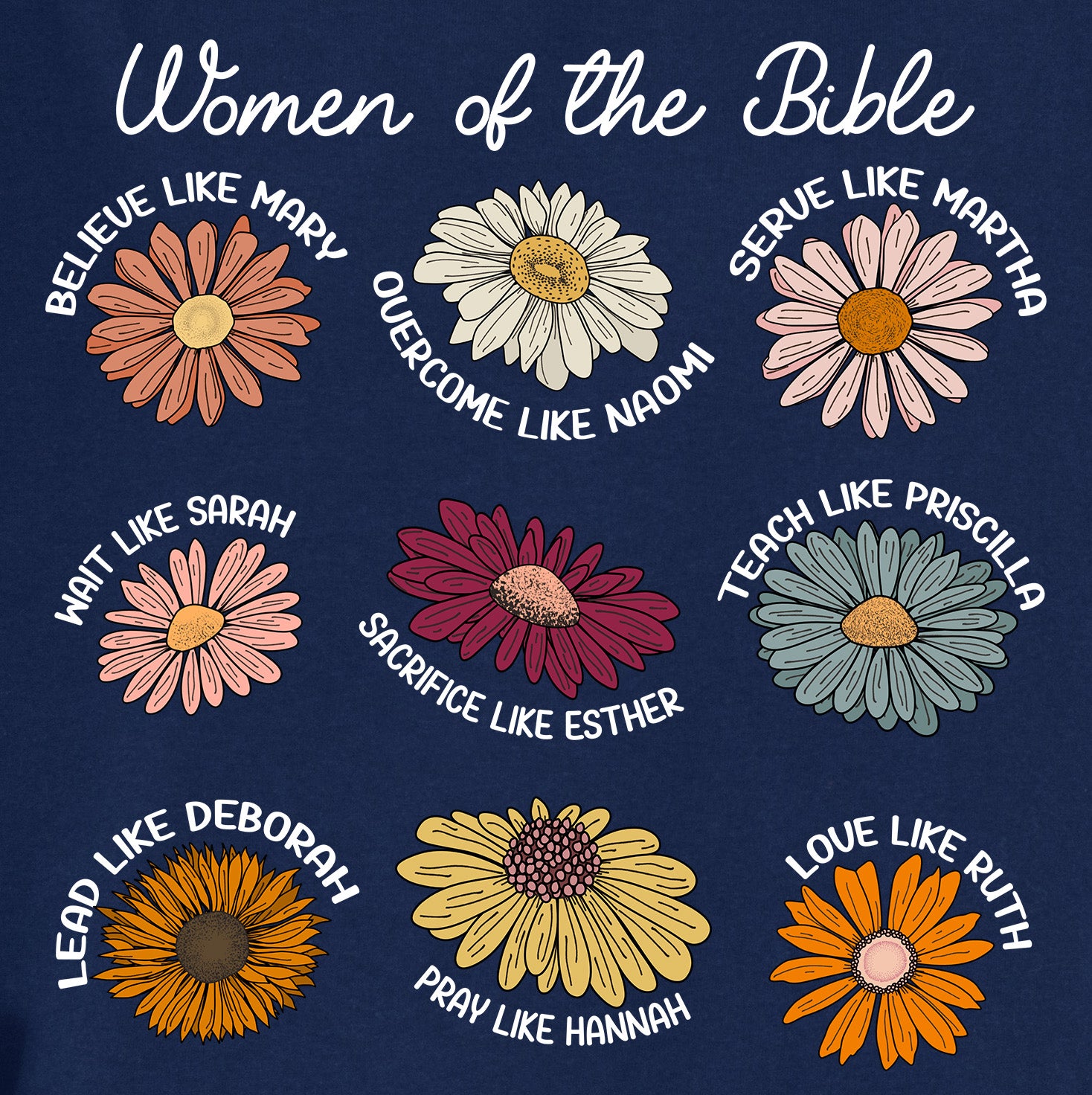 Women of the Bible T-shirt